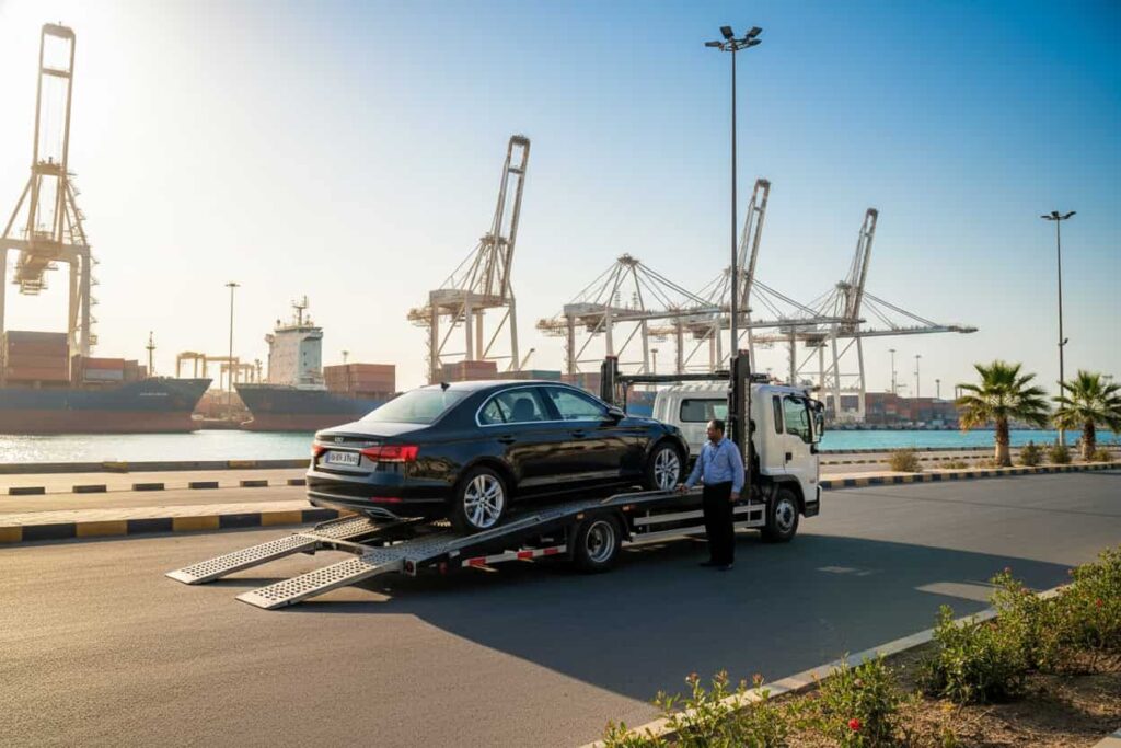 حمل خودرو از تهران به بوشهر