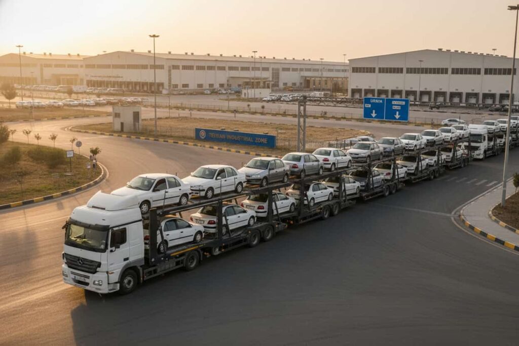 حمل خودرو از تهران به اراک