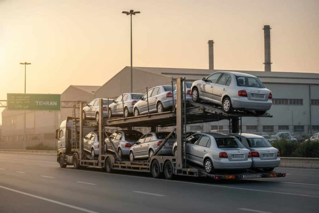 حمل خودرو از تهران به ارومیه
