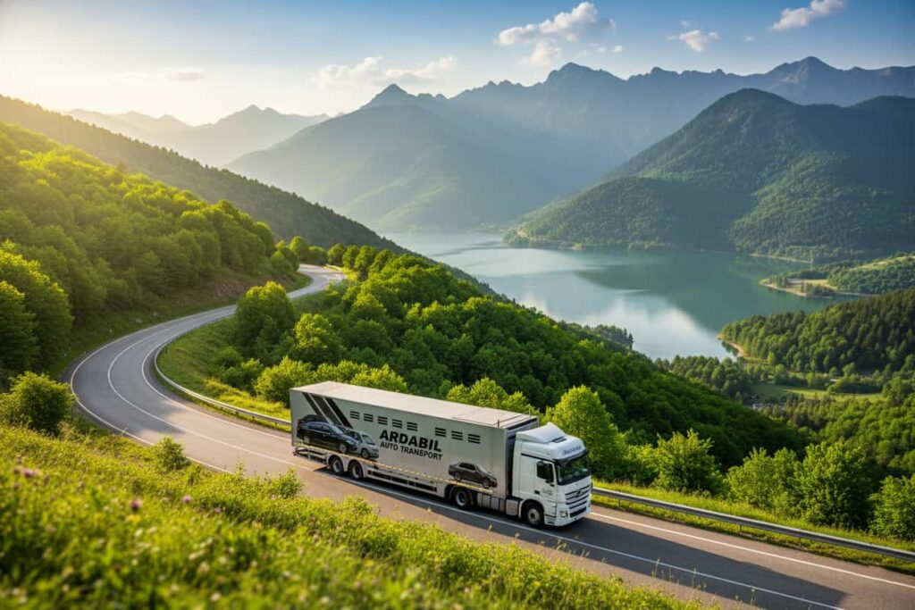 حمل خودرو از تهران به اردبیل