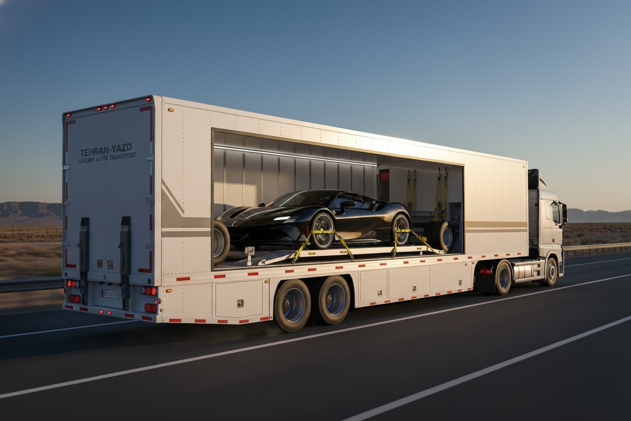 خدمات ویژه حمل خودروهای لوکس