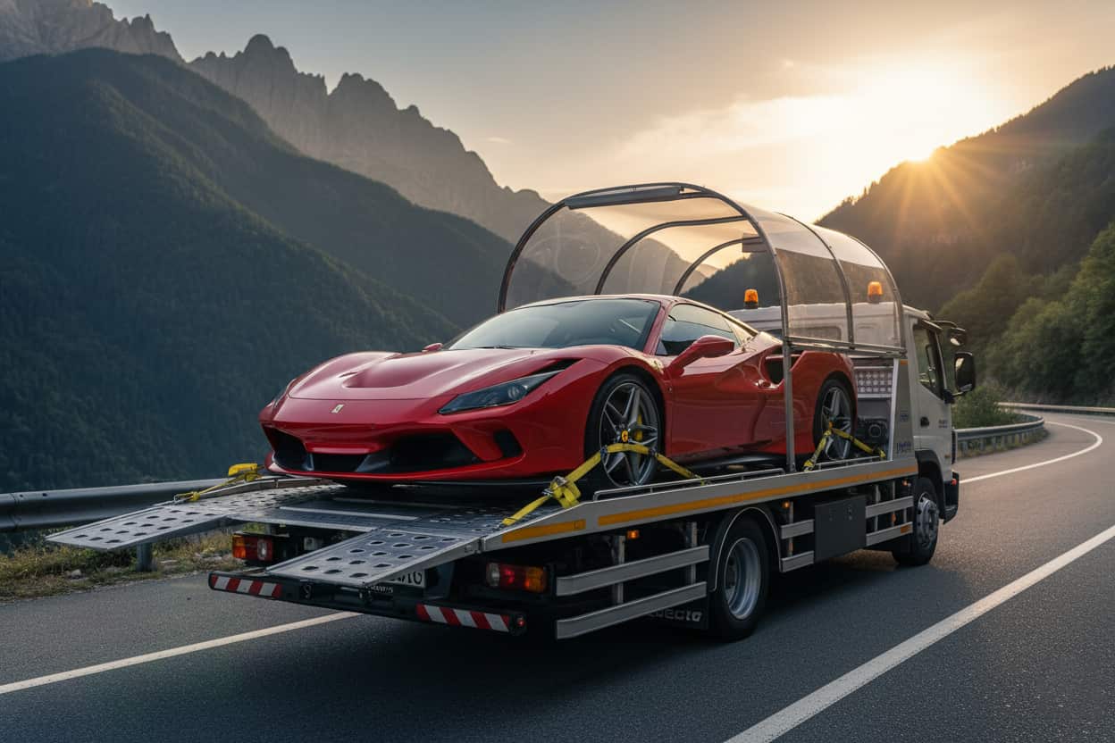 حمل خودروهای لوکس و اسپرت